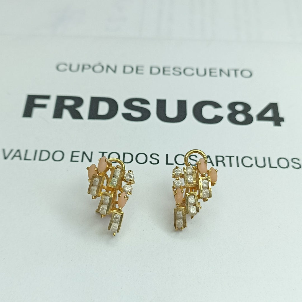 ARETES PAR ORO 10 K 4 GRMS (SEMINUEVO)