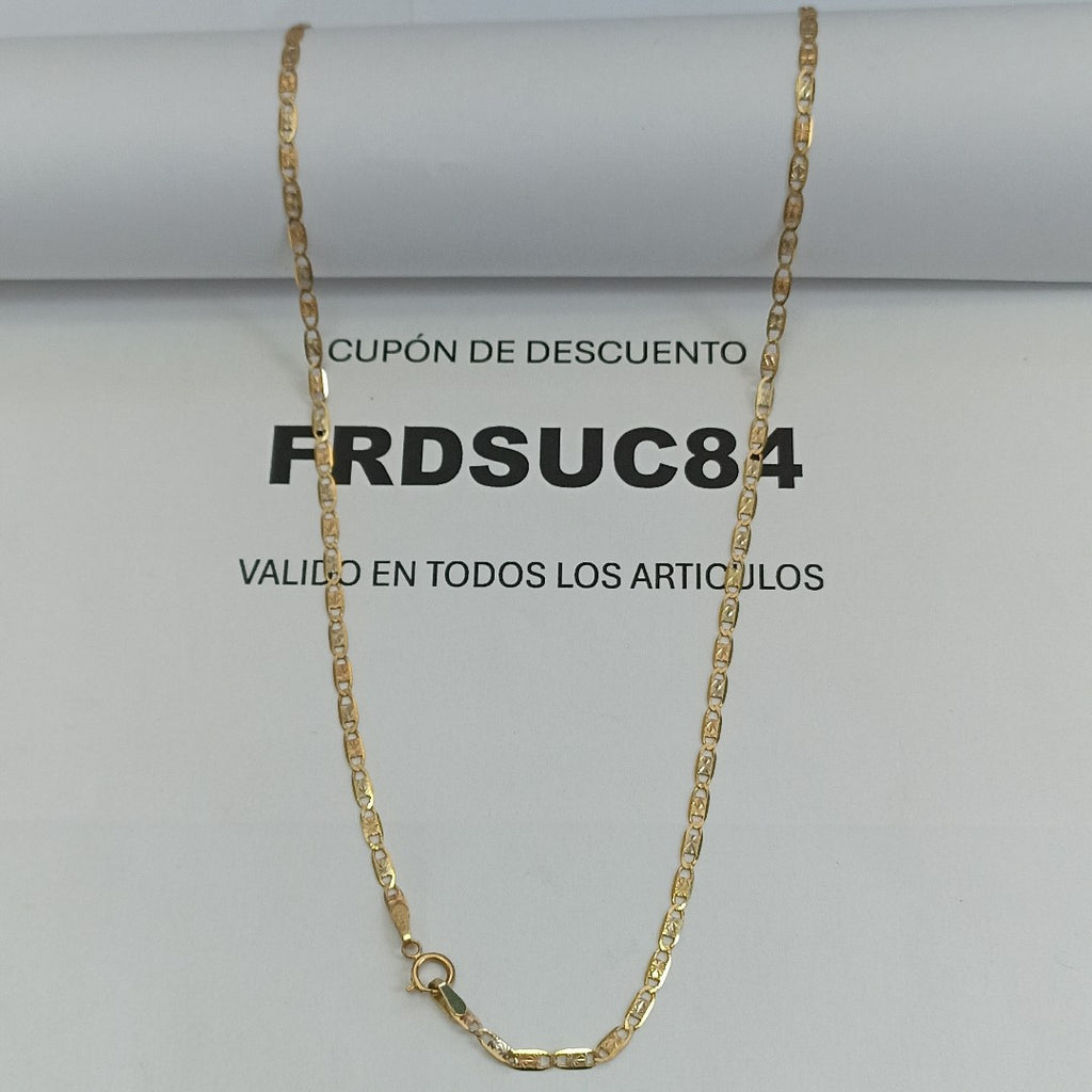 CADENA ORO 14 K 4.6 GRMS (SEMINUEVO)