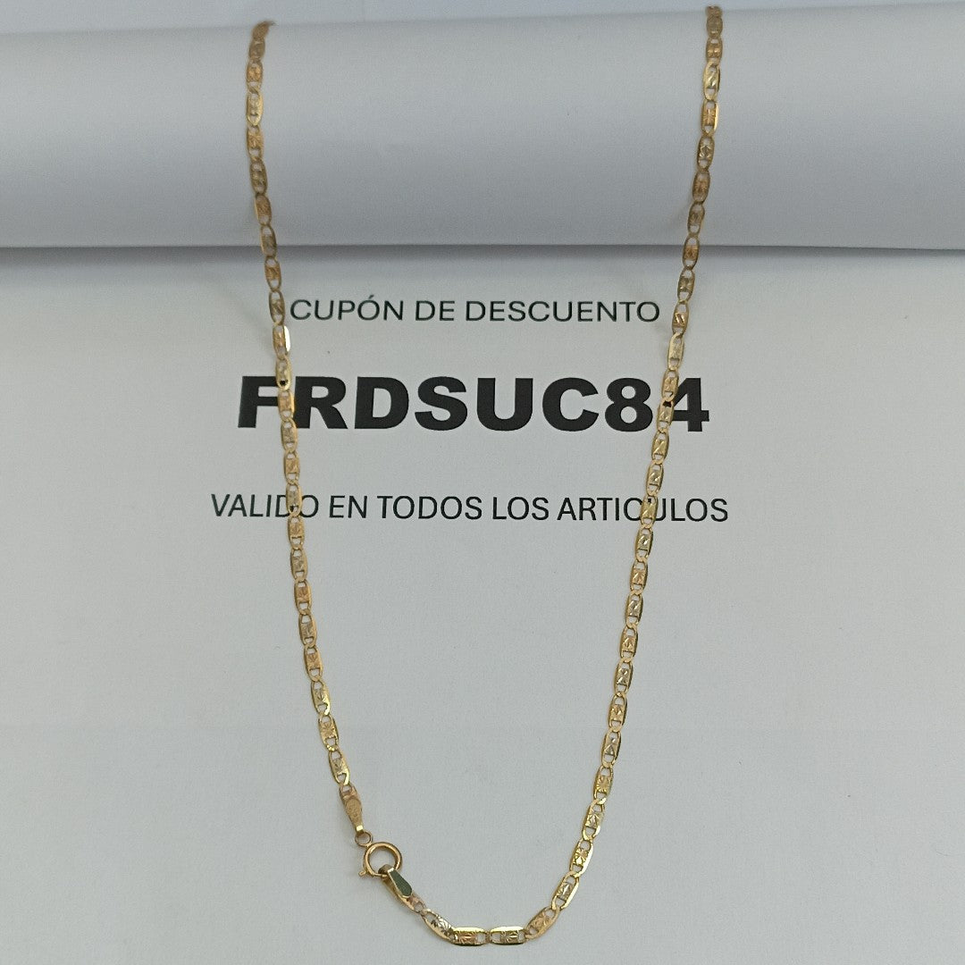 CADENA ORO 14 K 4.6 GRMS (SEMINUEVO)