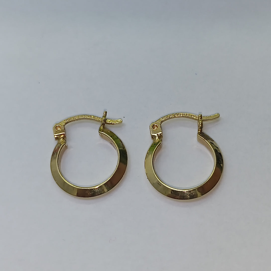 ARRACADAS PAR ORO 14 K 1,10 GRMS (SEMINUEVO)