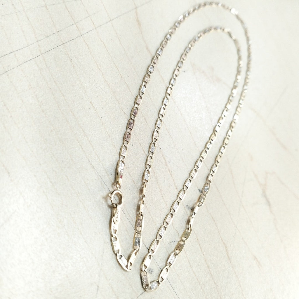 CADENA ORO COMBINADO 14 K 5,10 GRMS (SEMINUEVO)