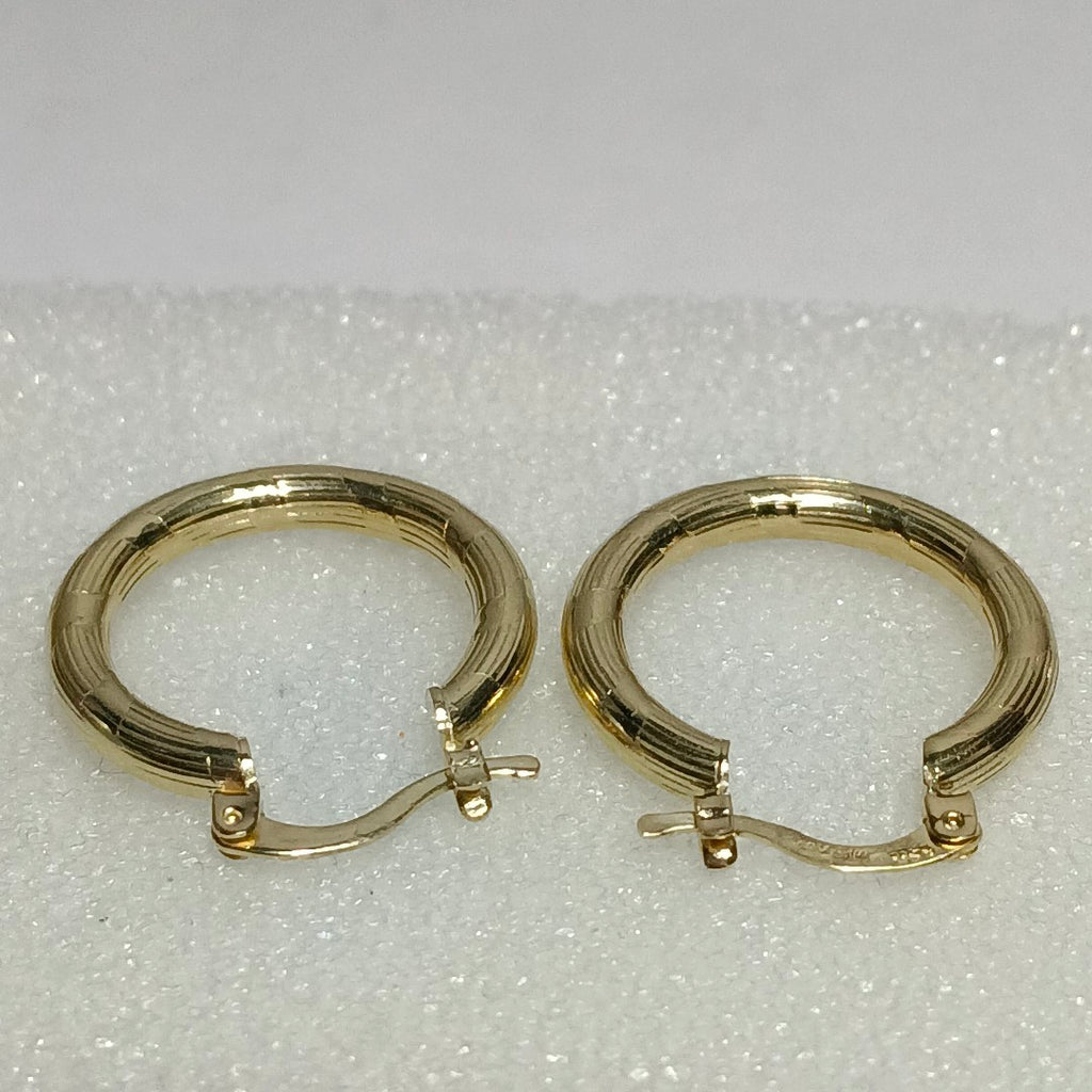 ARETES ARRACADAS 14K 2.7 GR (NUEVO)