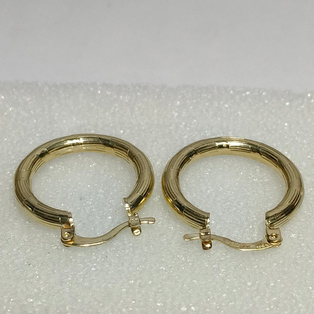 ARETES ARRACADAS 14K 2.7 GR (NUEVO)
