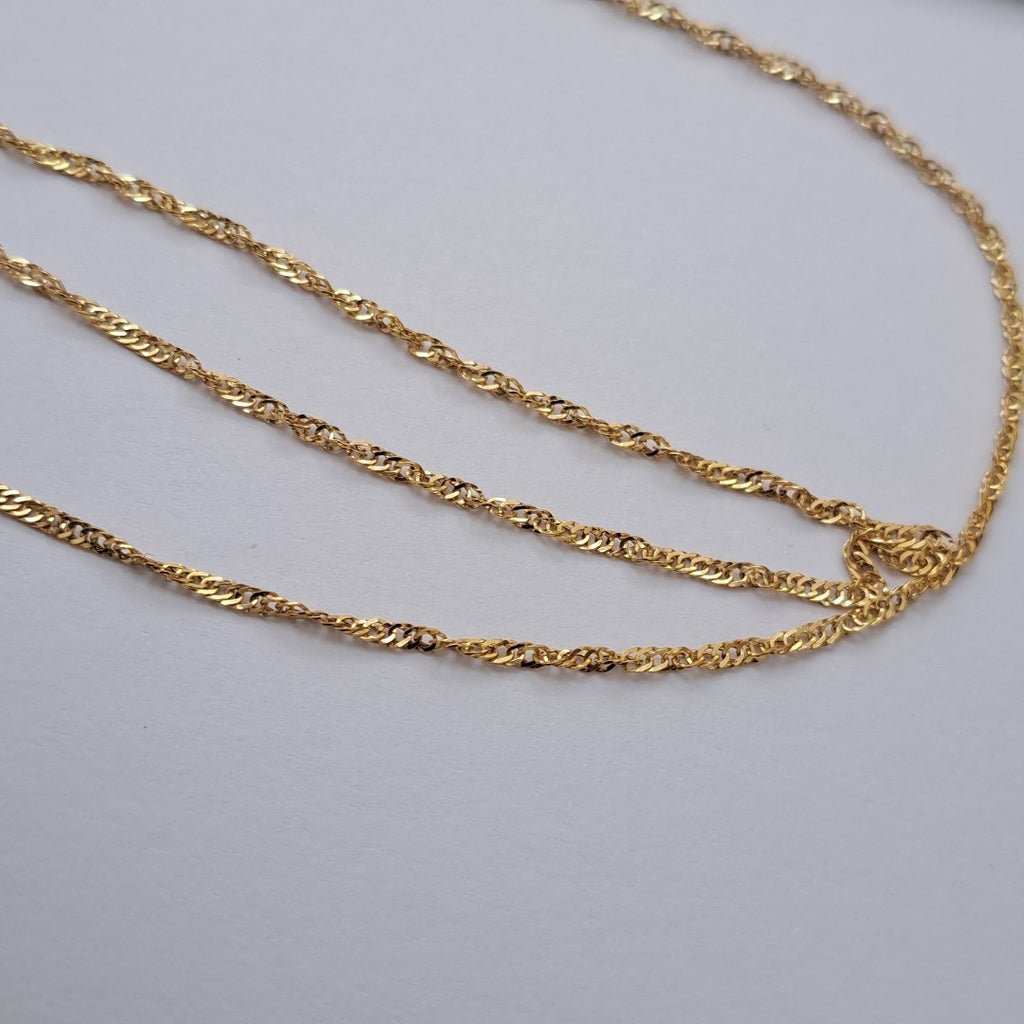 CADENA ORO 10 K 0.8 GRMS (SEMINUEVO)
