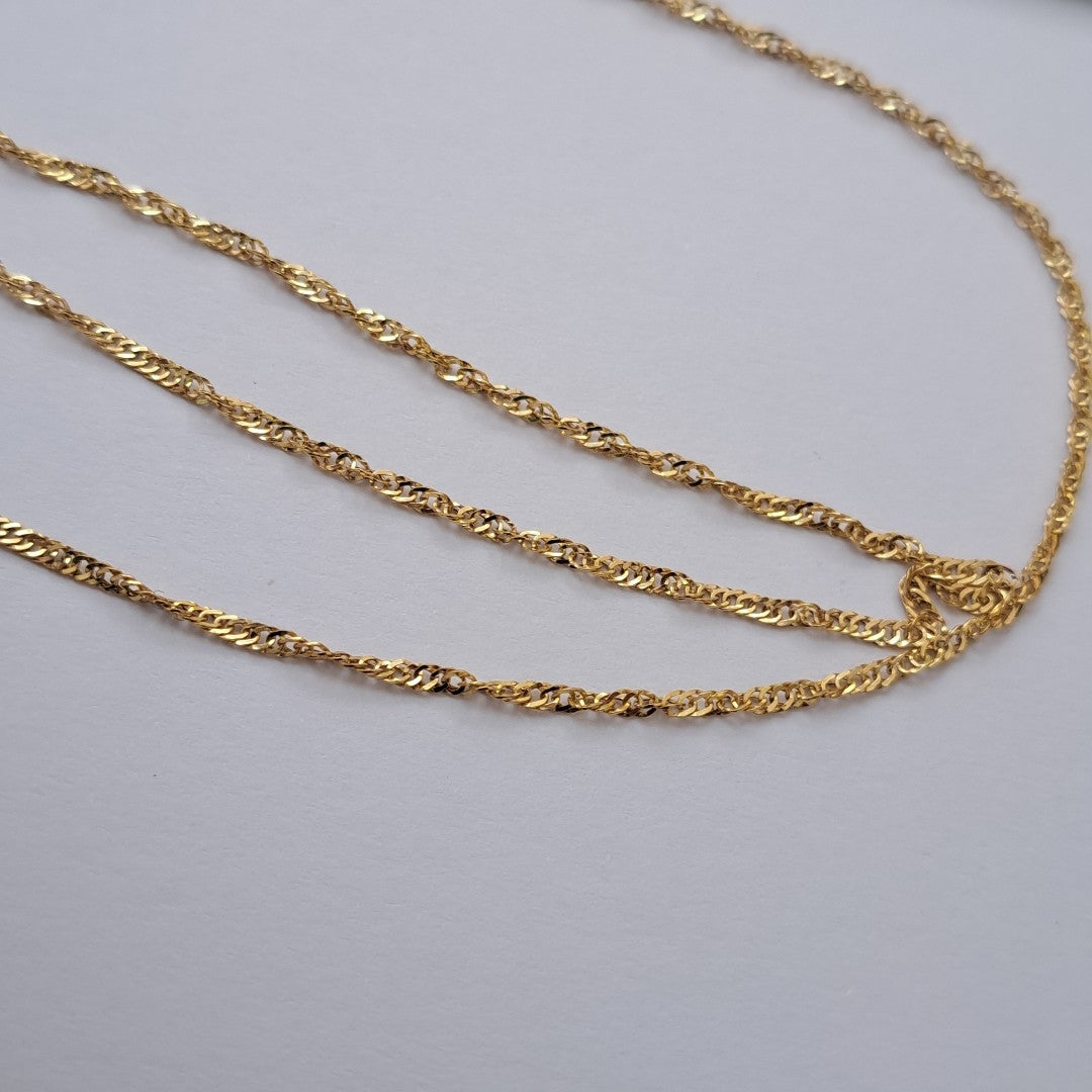CADENA ORO 10 K 0.8 GRMS (SEMINUEVO)