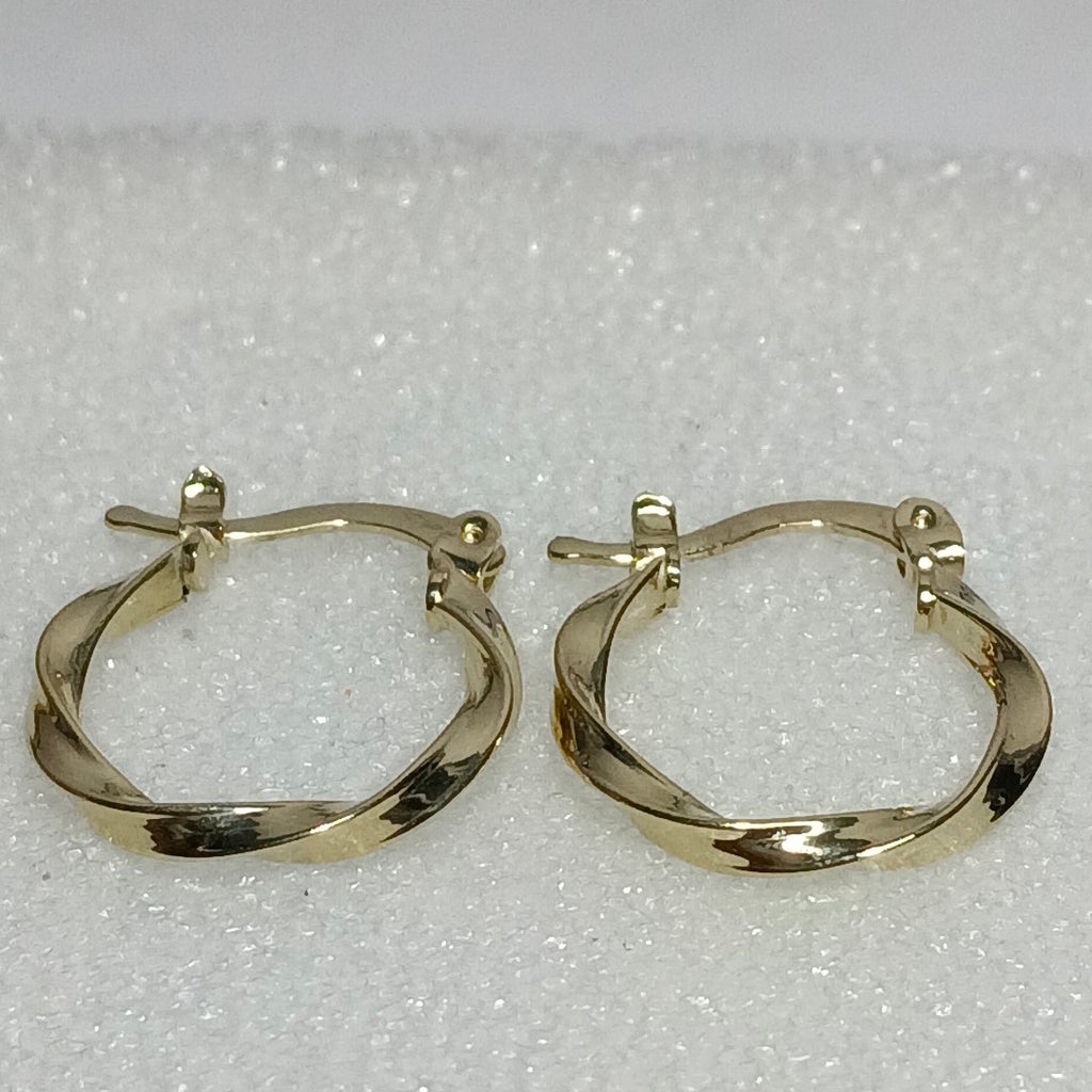 ARETES ARRACADAS TORZAL 14K 1.1 GR (NUEVO)