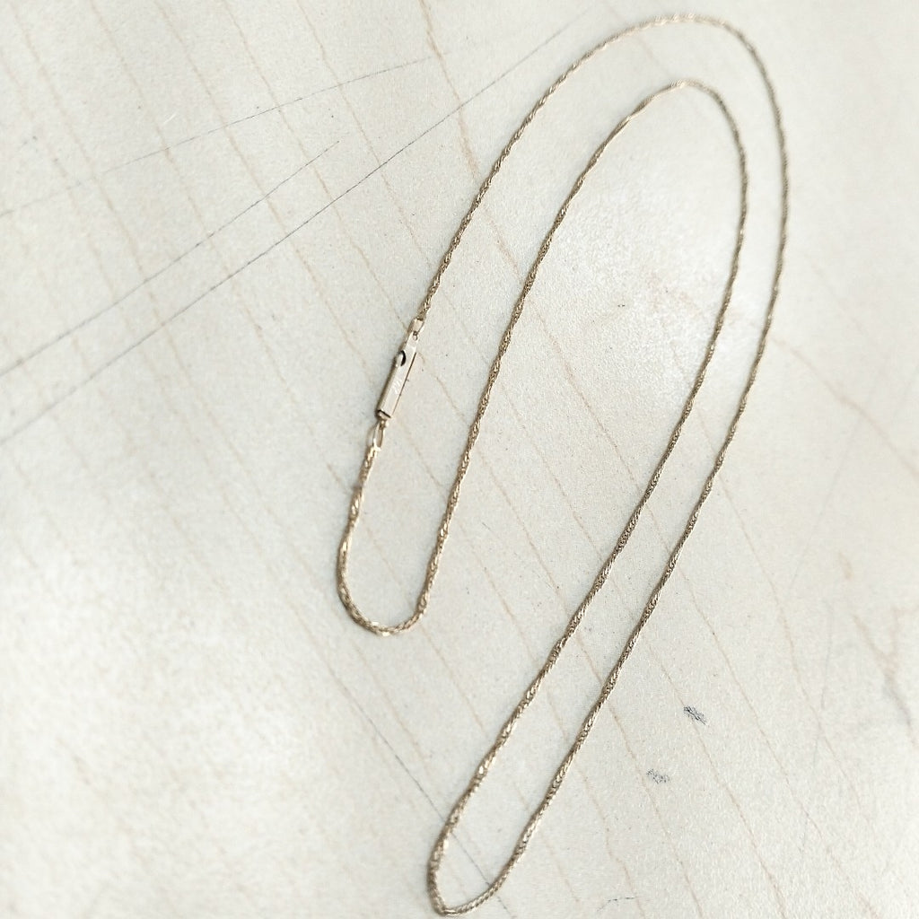 CADENA ORO 14 K 1,10 GRMS (SEMINUEVO)