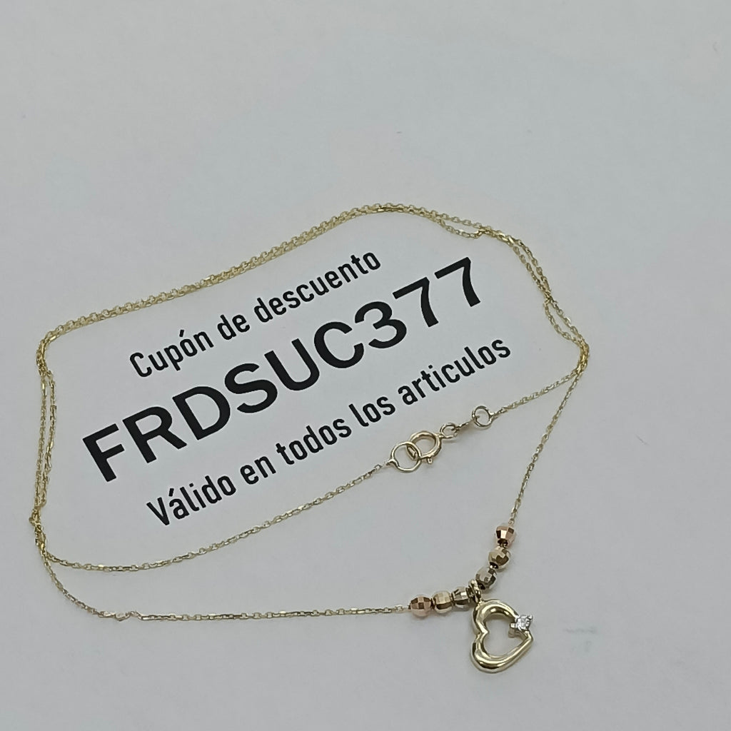 CADENA ORO 10 K 1.7 GRMS (SEMINUEVO)