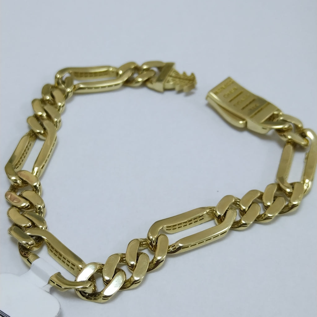 PULSERA MONACO ORO 14K 9 (NUEVO)