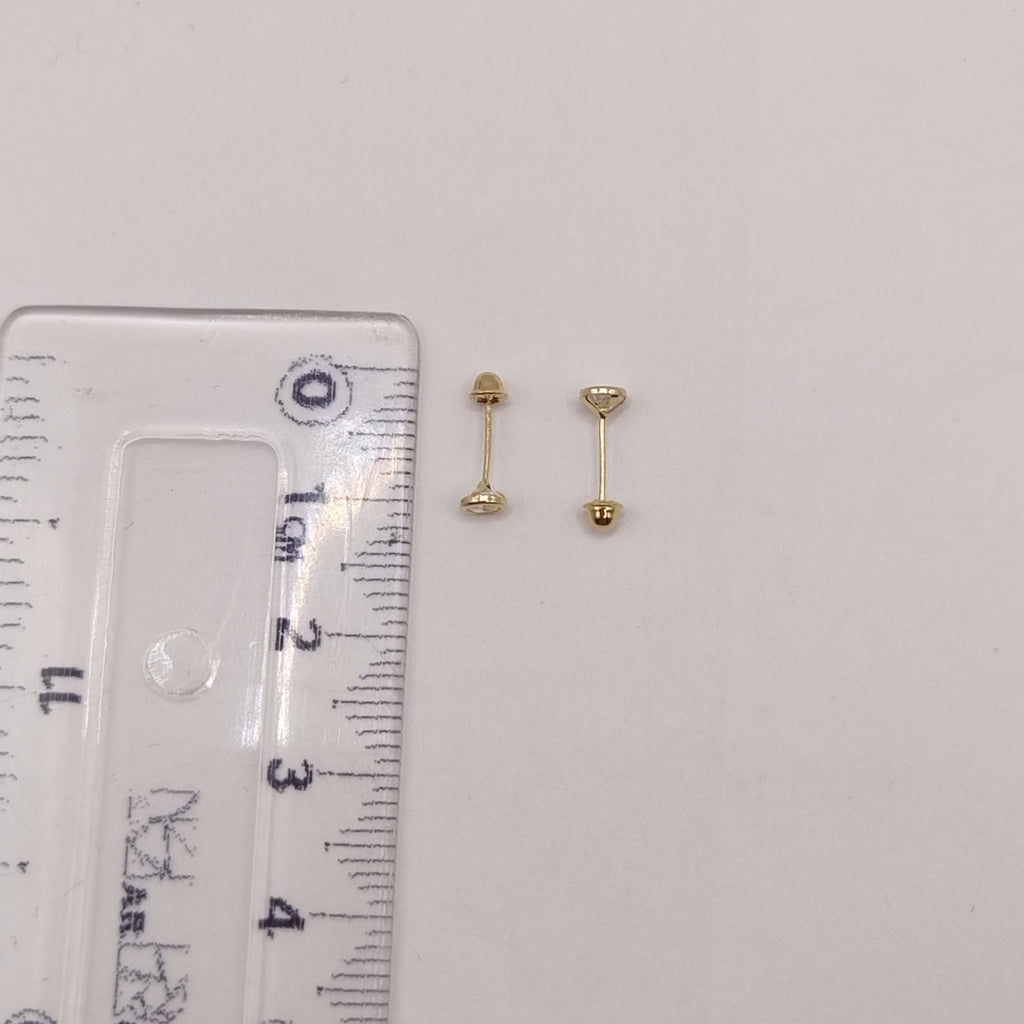 BROQUELES BROQUEL C CIRCONIA 14K 0.1501 GR (NUEVO)
