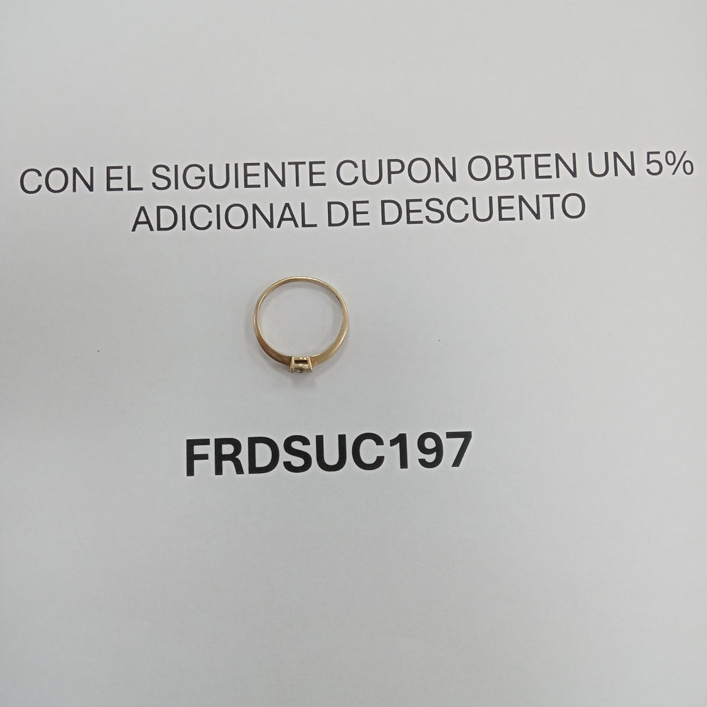 ANILLITO ORO 10 K 1.7 GRMS (SEMINUEVO)