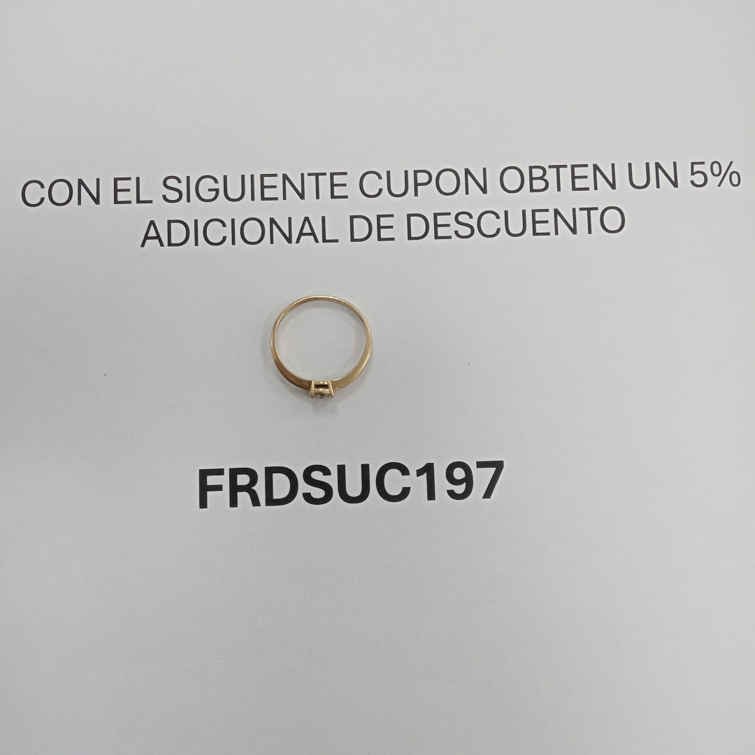 ANILLITO ORO 10 K 1.7 GRMS (SEMINUEVO)