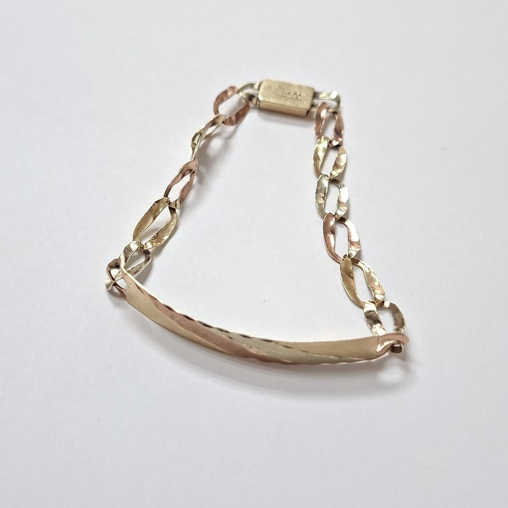ESCLAVA ORO,ORO COMBINADO 10 K 5,50 GRMS (SEMINUEVO)