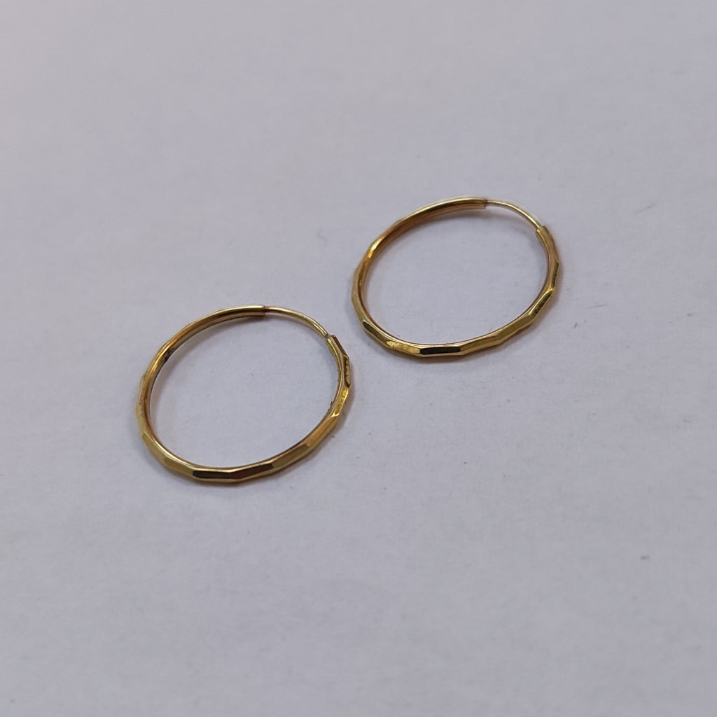 ARRACADAS PAR ORO 10 K 1,00 GRMS (SEMINUEVO)