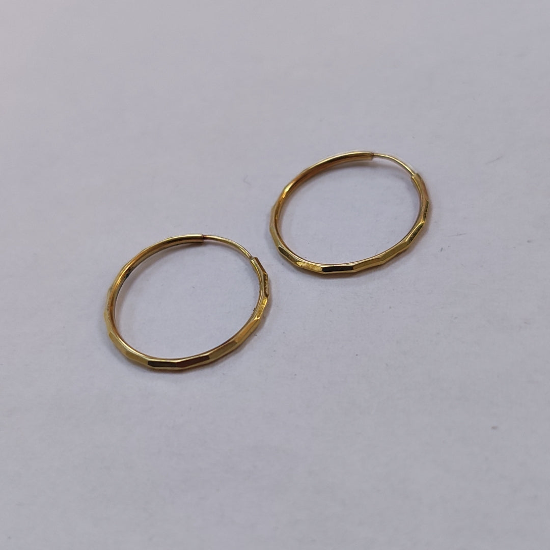 ARRACADAS PAR ORO 10 K 1,00 GRMS (SEMINUEVO)
