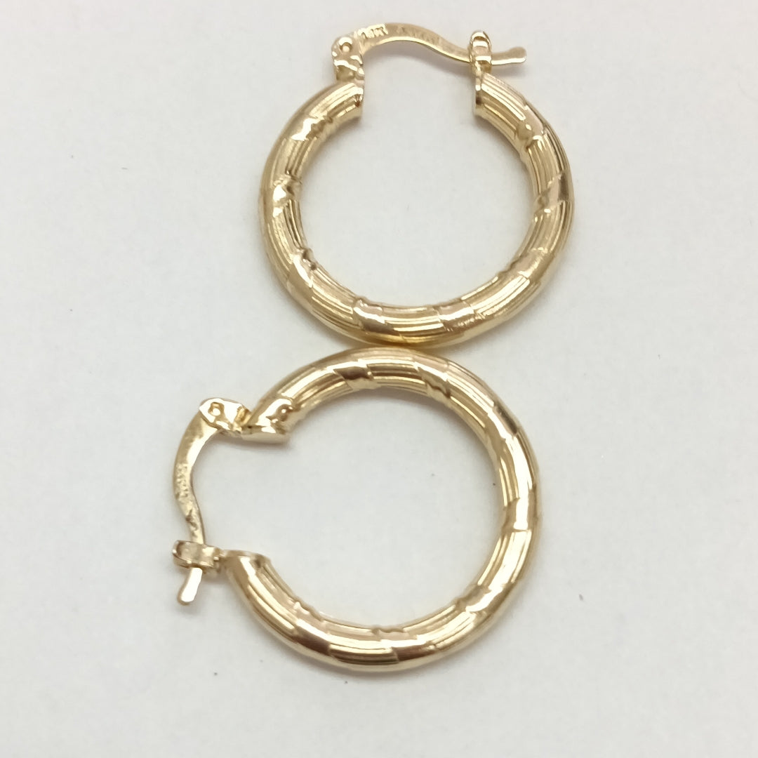 ARETES ARRACADAS 14K 2.7 GR (NUEVO)