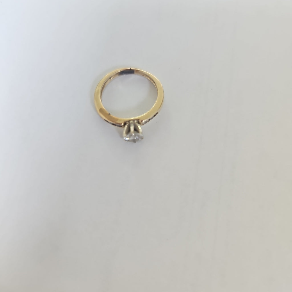 SOLITARIO ORO 14 K 2.4 GRMS (SEMINUEVO)