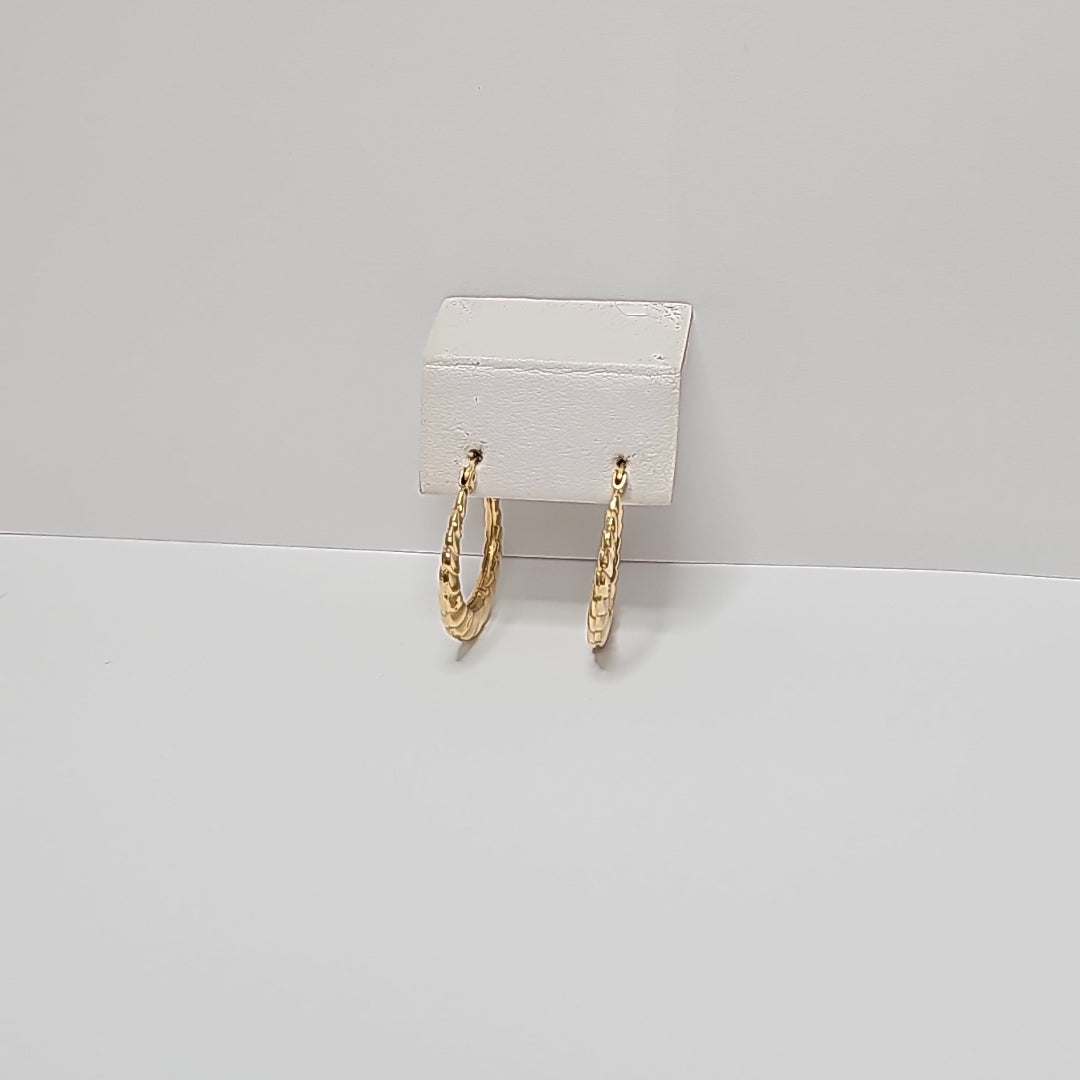 ARRACADAS PAR ORO 14 K 2.2 GRMS (SEMINUEVO)
