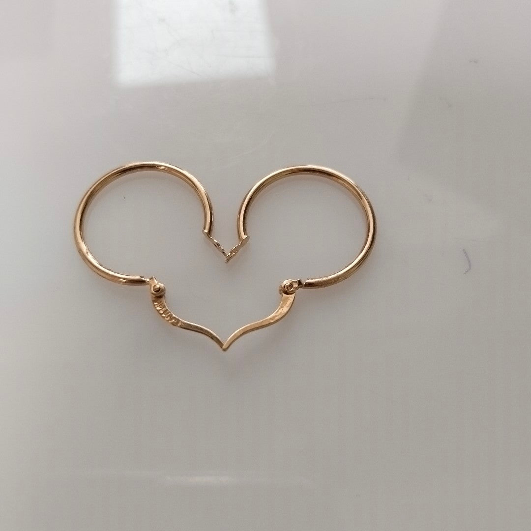 ARETES ARRACADAS 14K 1.4 GR (NUEVO)