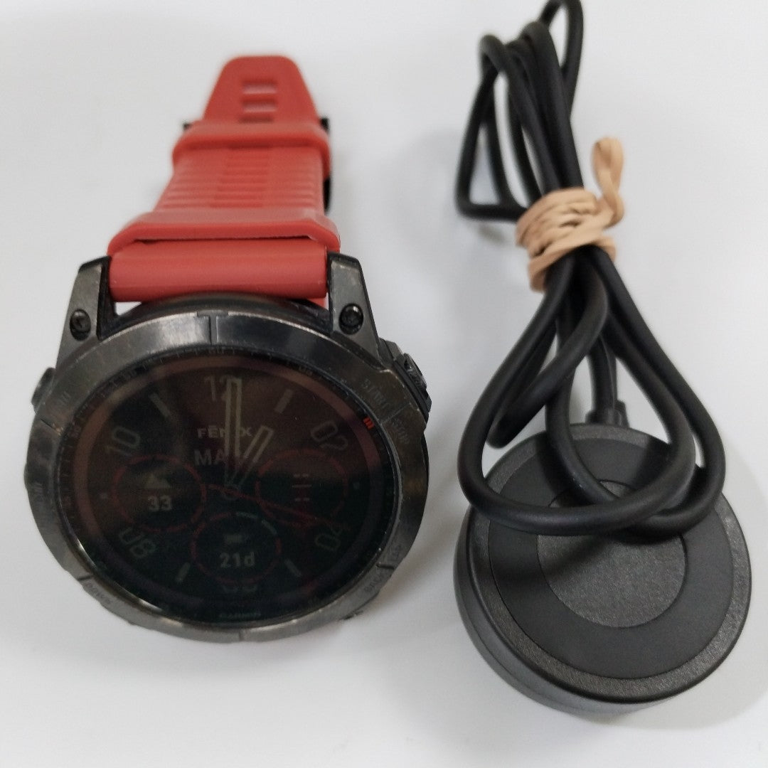 SMARTWATCH GARMIN FENIX 7X SAPPHIRE SOLAR 51 MM GPS (SEMINUEVO)