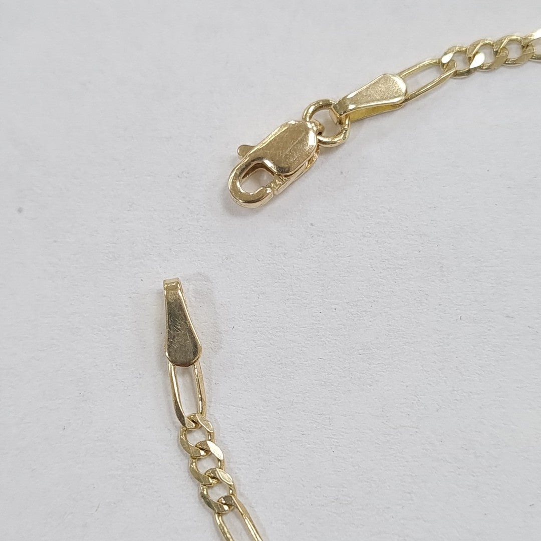 PULSERA 3X1 14K 18 CM 2 GR (NUEVO)
