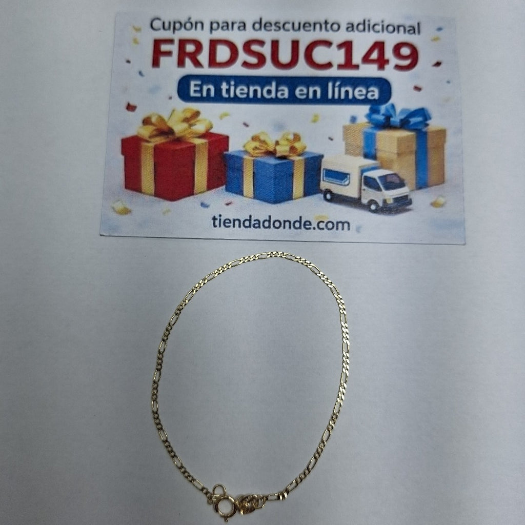 PULSERA 3X1 14K 18 CM 0.9 GR (NUEVO)