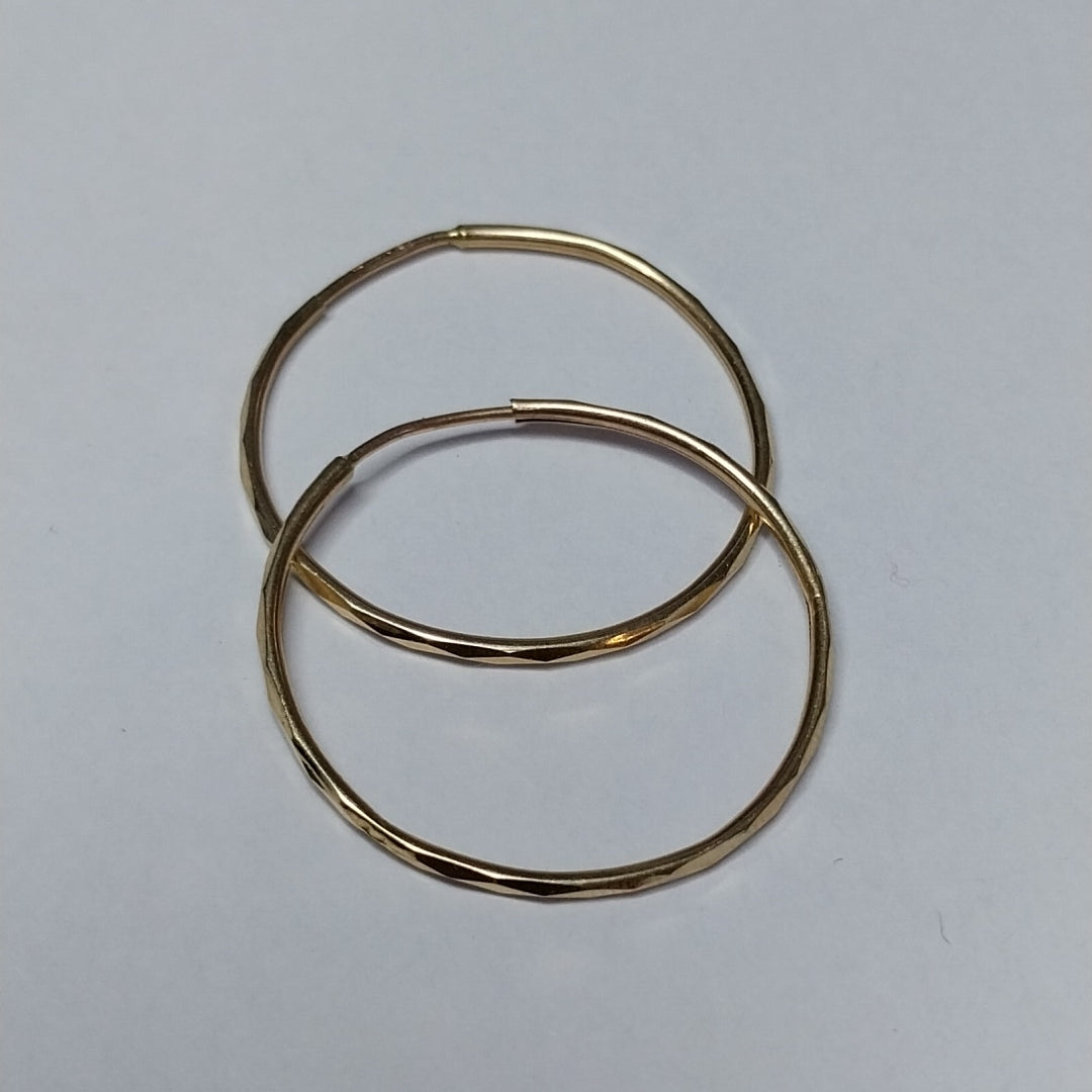 ARRACADAS PAR ORO 10 K 1.3 GRMS (SEMINUEVO)