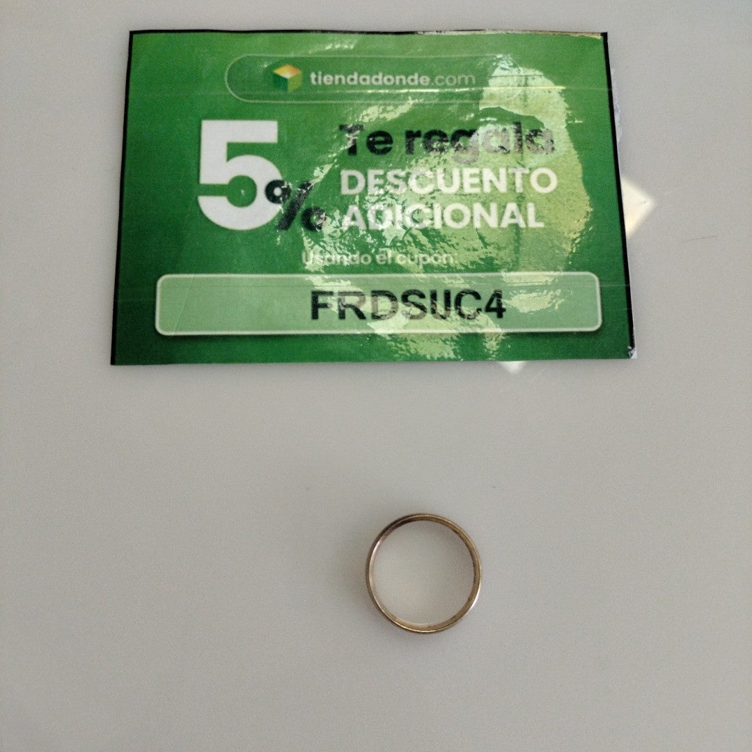 ARGOLLA ORO 10 K 2.1 GRMS (SEMINUEVO)