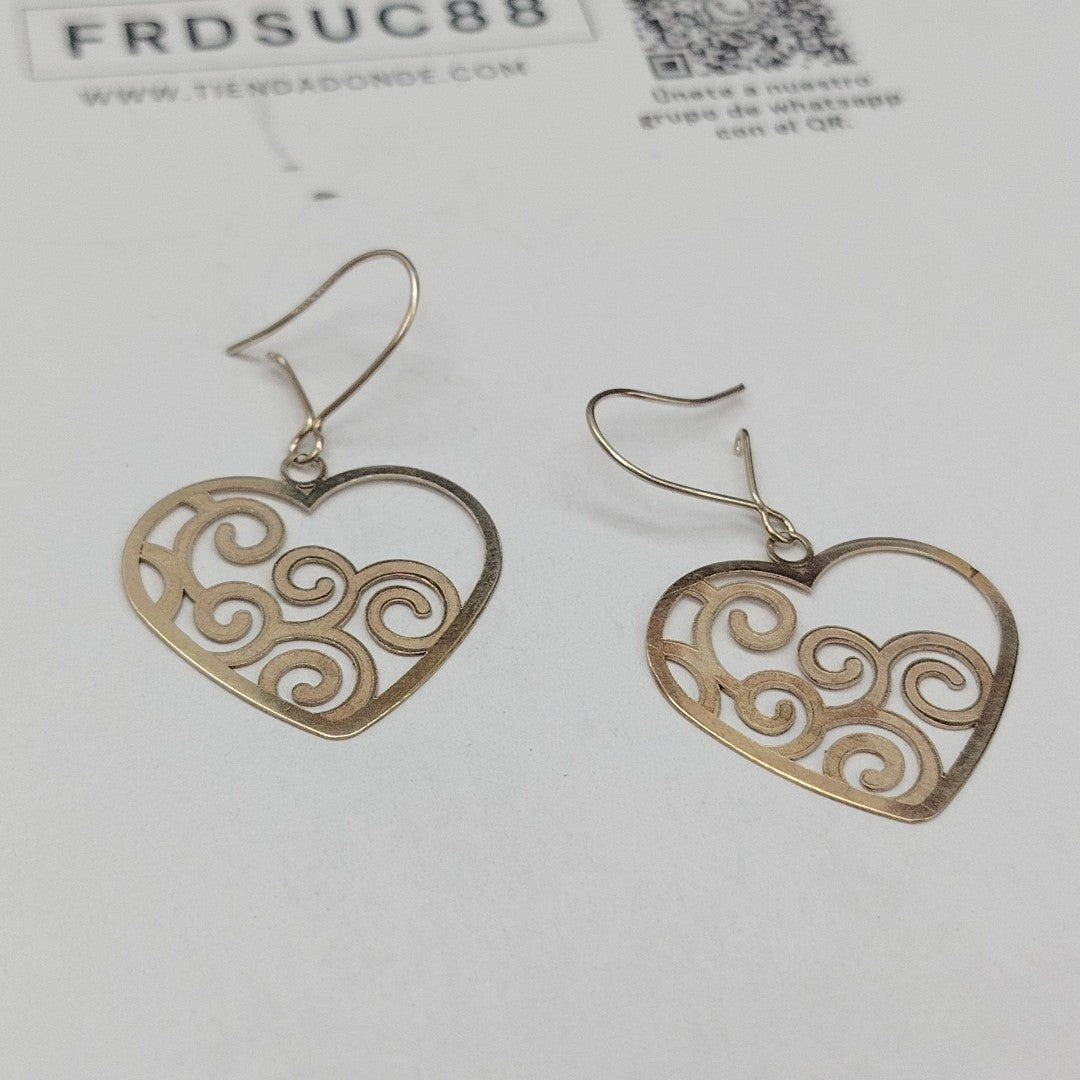 ARETES PAR ORO 14 K 1,50 GRMS (SEMINUEVO)