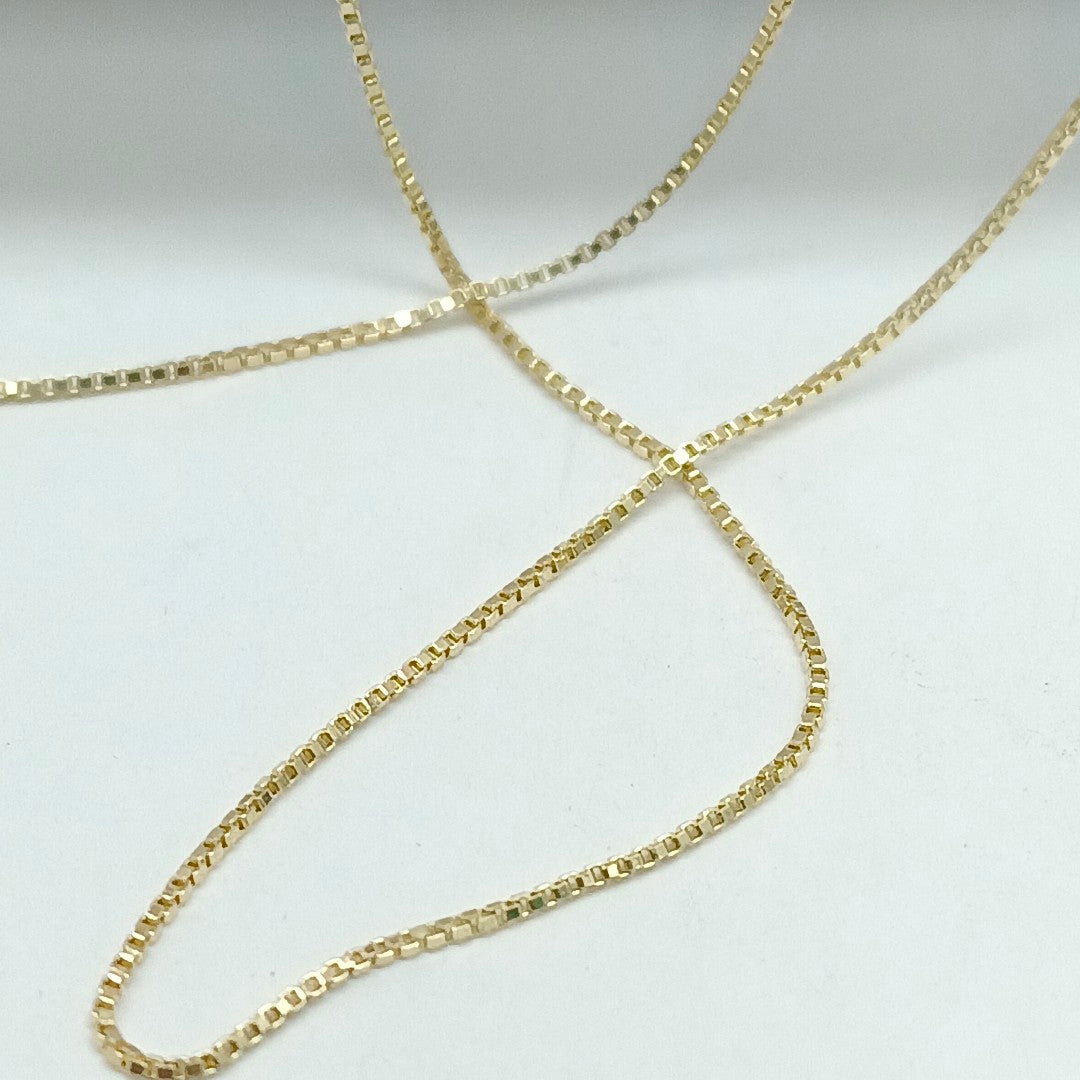 CADENA VENECIANO 14K 55 CM 1.8 GR (NUEVO)