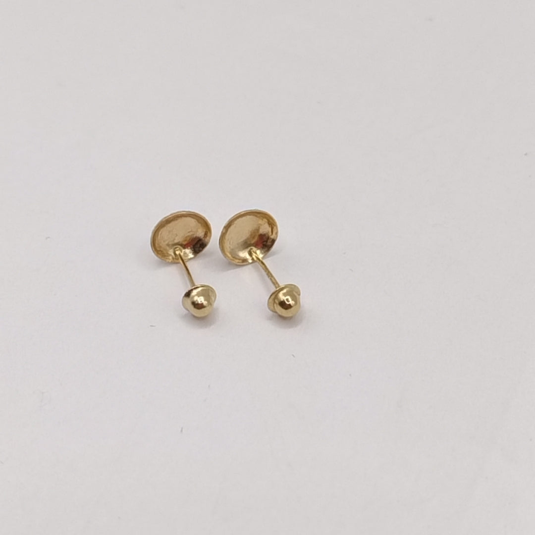 BROQUELES BROQUEL FIG LUNETA 14K 0.2268 GR (NUEVO)