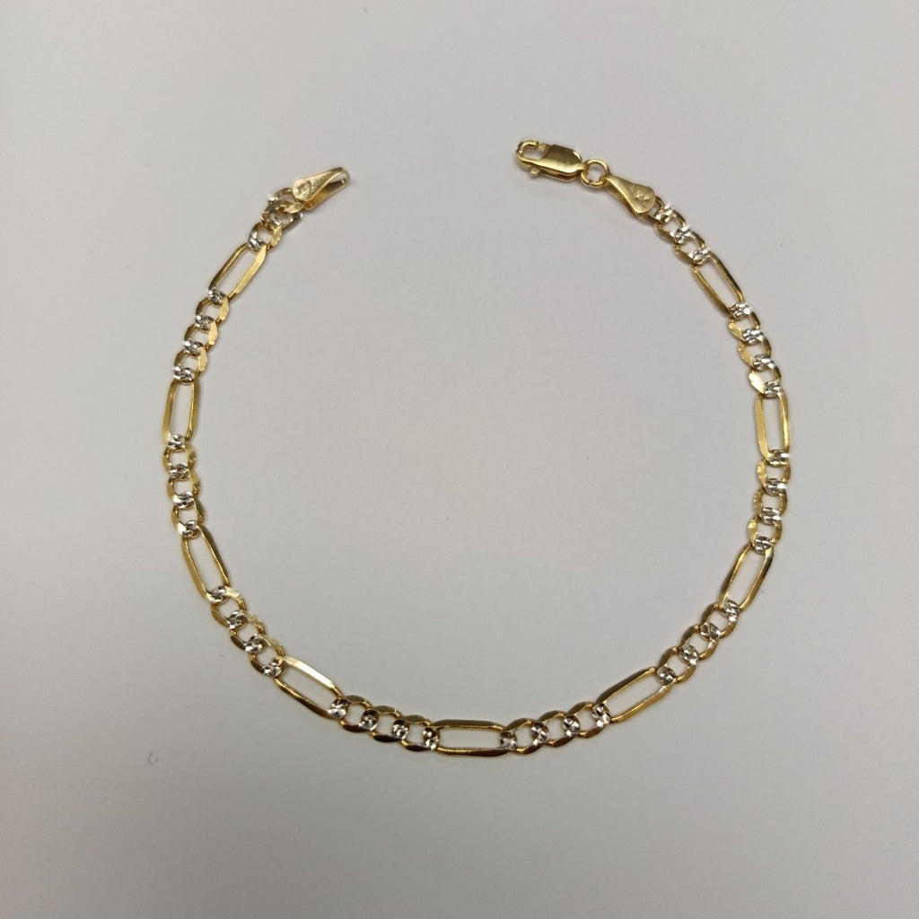 PULSERA 3X1 14K 21 CM 4.6 GR (NUEVO)