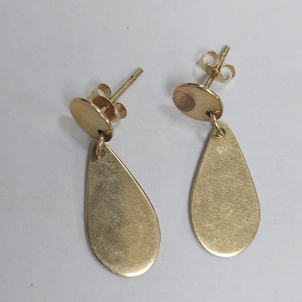 ARETES PAR ORO 14 K 2,20 GRMS (SEMINUEVO)