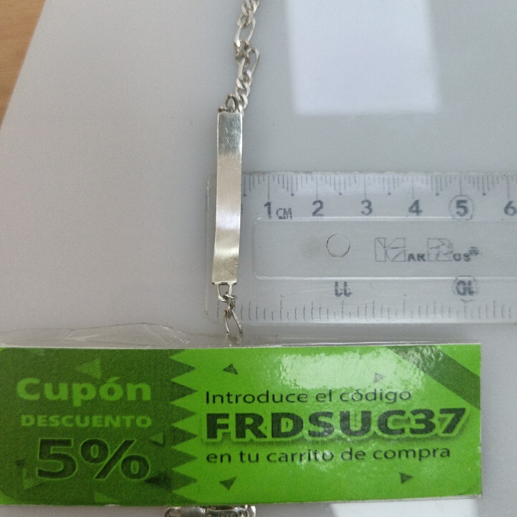 ESCLAVA PLATA 3,20 GRMS (SEMINUEVO)