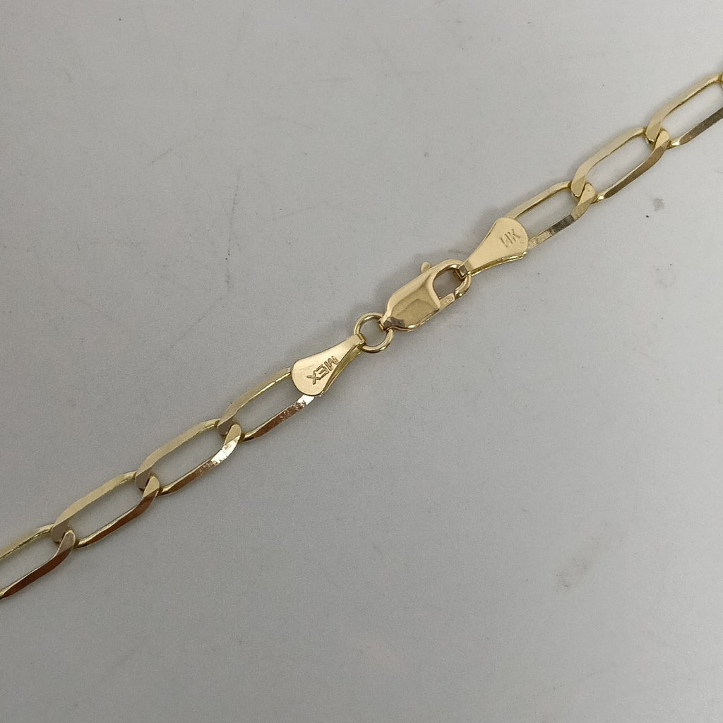 CADENA ESLABONES 14K 55 CM 9.9 GR (NUEVO)
