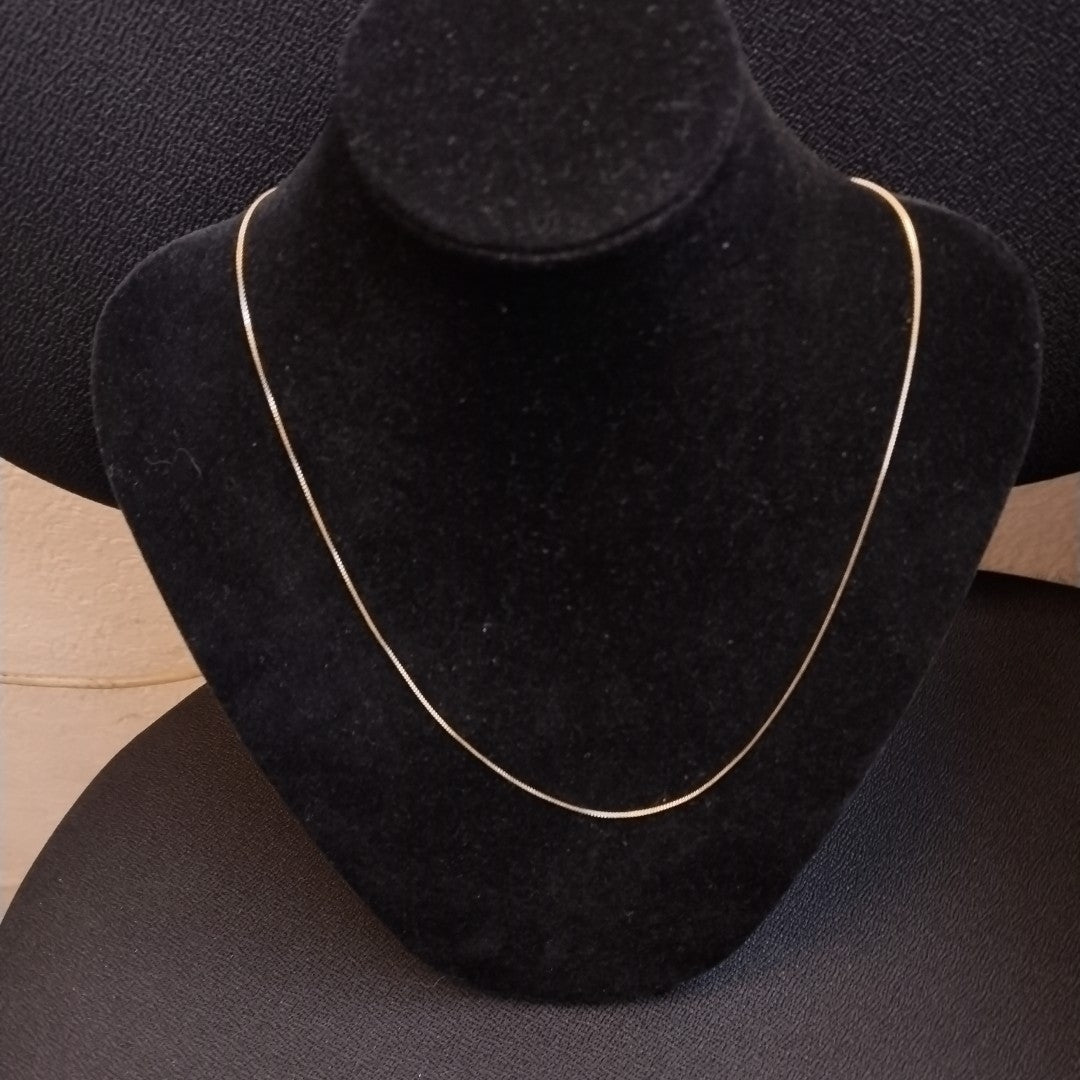 CADENA VENECIANO 14K 50 CM 1.5 GR (NUEVO)