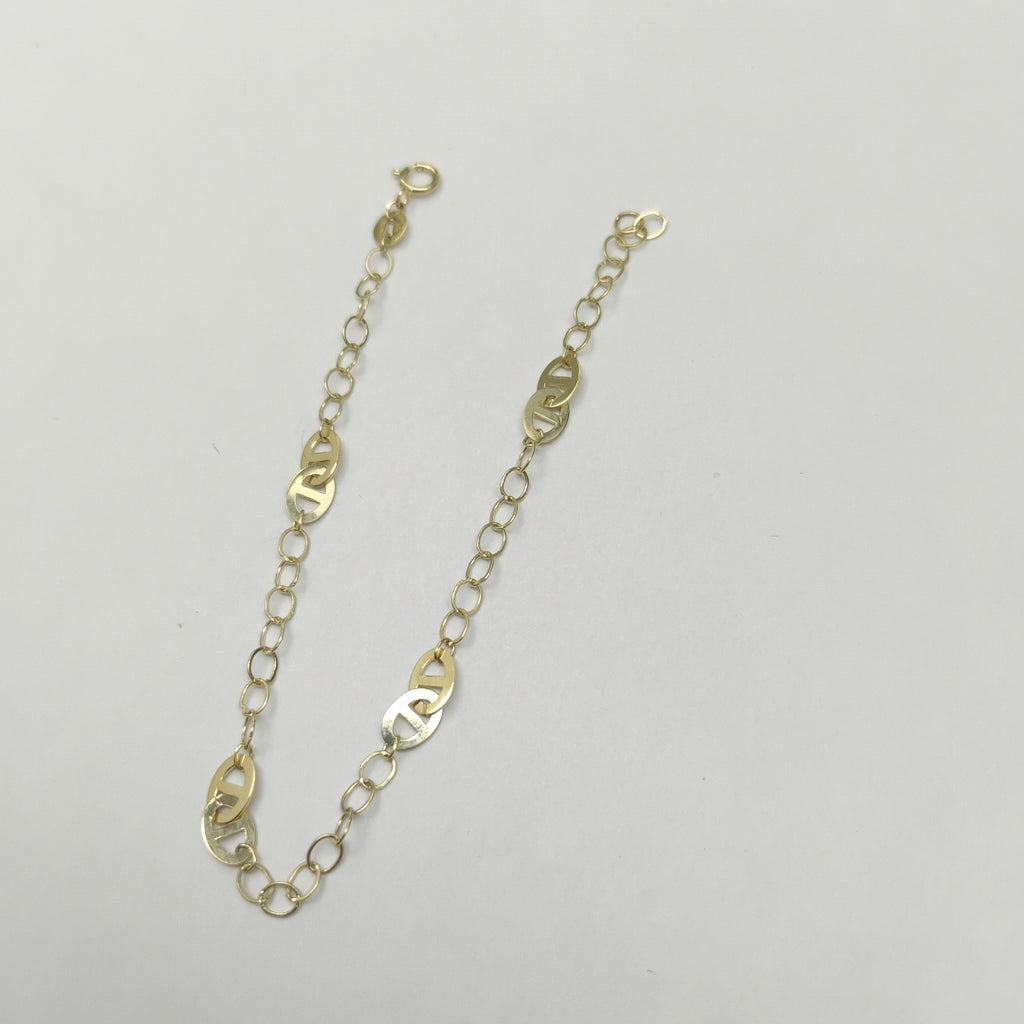 PULSERA ESPECIAL 14K 18 CM 1.5 GR (NUEVO)