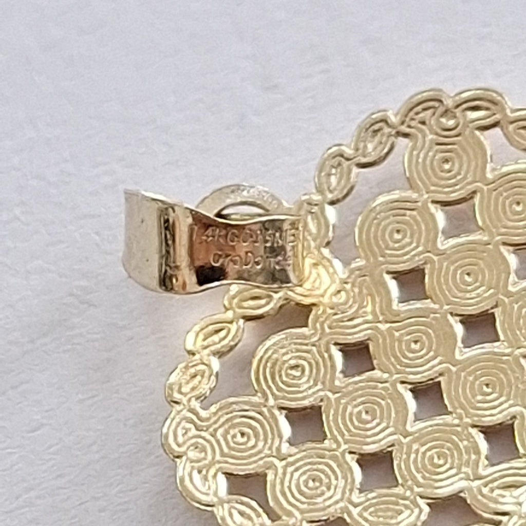 DIJE FIG CORAZON 14K 0.8 GR (NUEVO)