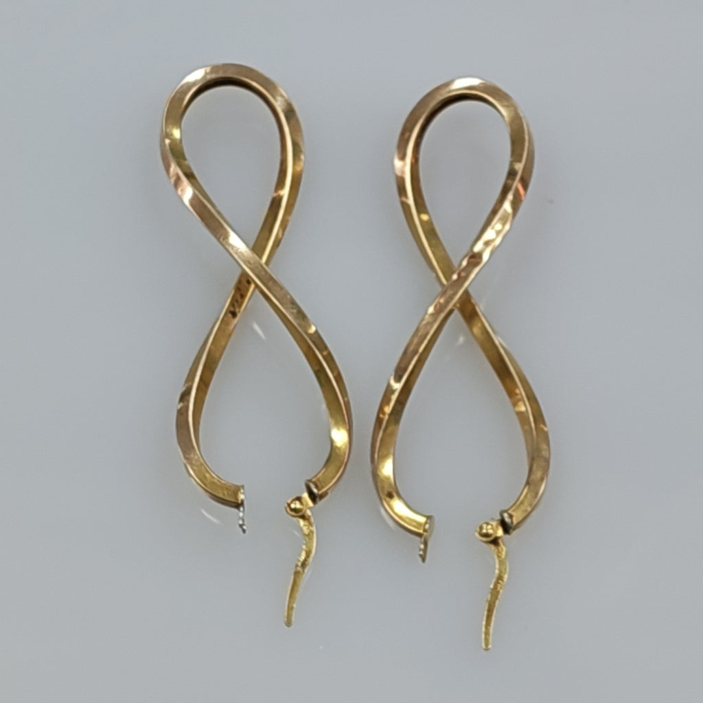 ARRACADAS PAR ORO 14 K 2,90 GRMS (SEMINUEVO)