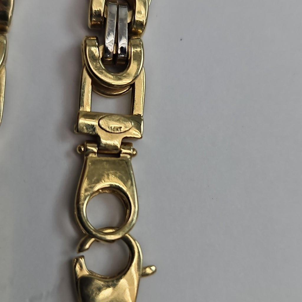 PULSERA ORO 14 K 24.6 GRMS (SEMINUEVO)