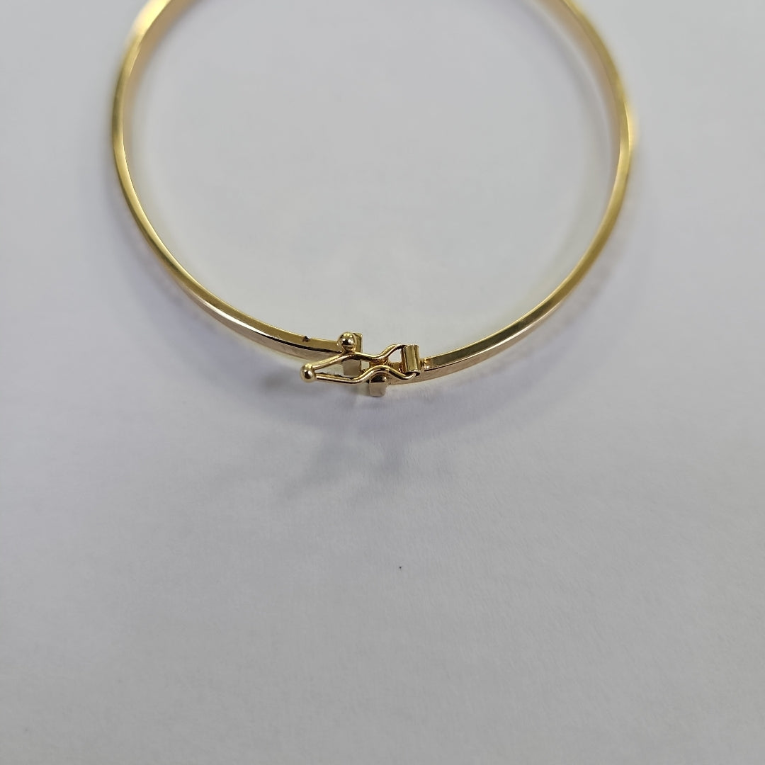 PULSERA RIGIDA,OTRO ORO 14 K 2,80 GRMS (SEMINUEVO)