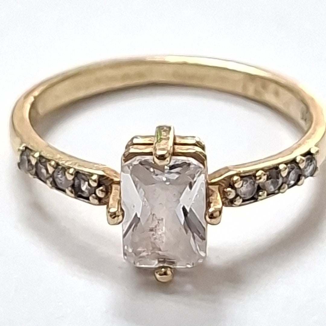 ANILLO ORO 10 K 2,60 GRMS (SEMINUEVO)