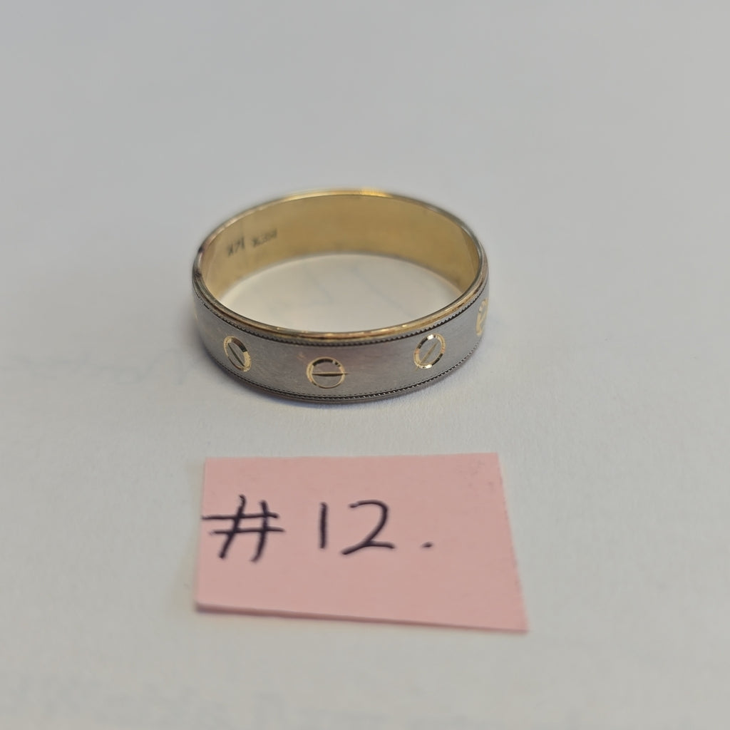 ARGOLLA ORO 14 K 3.5 GRMS (SEMINUEVO)