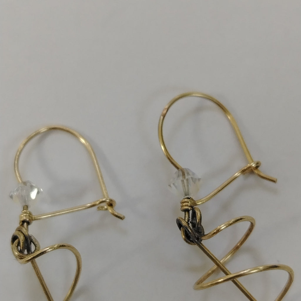 ARETES PAR ORO 10 K 2.3 GRMS (SEMINUEVO)