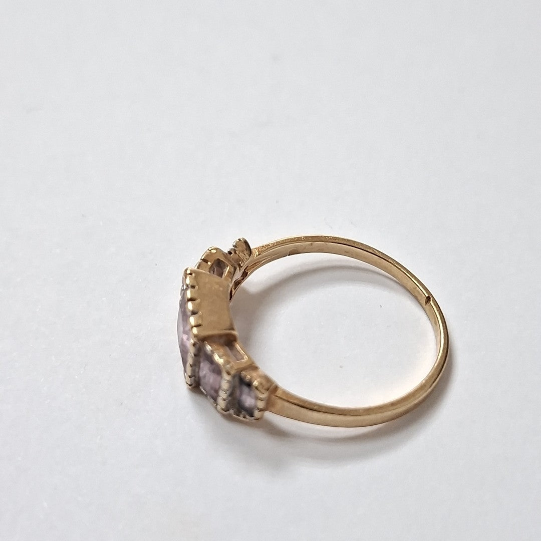 ANILLO ORO 10 K 2,60 GRMS (SEMINUEVO)