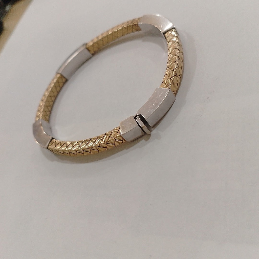 PULSERA ORO COMBINADO 14 K 17,80 GRMS (SEMINUEVO)