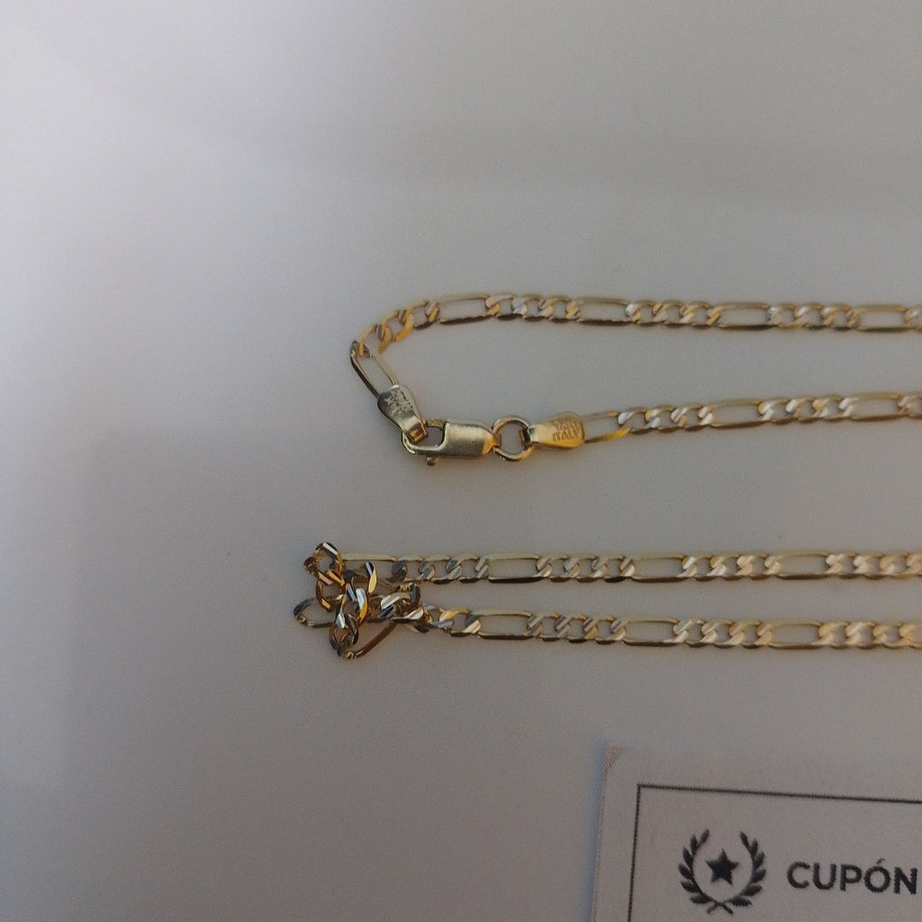 CADENA ORO, RODIADO 14 K 4.8 GRMS (SEMINUEVO)