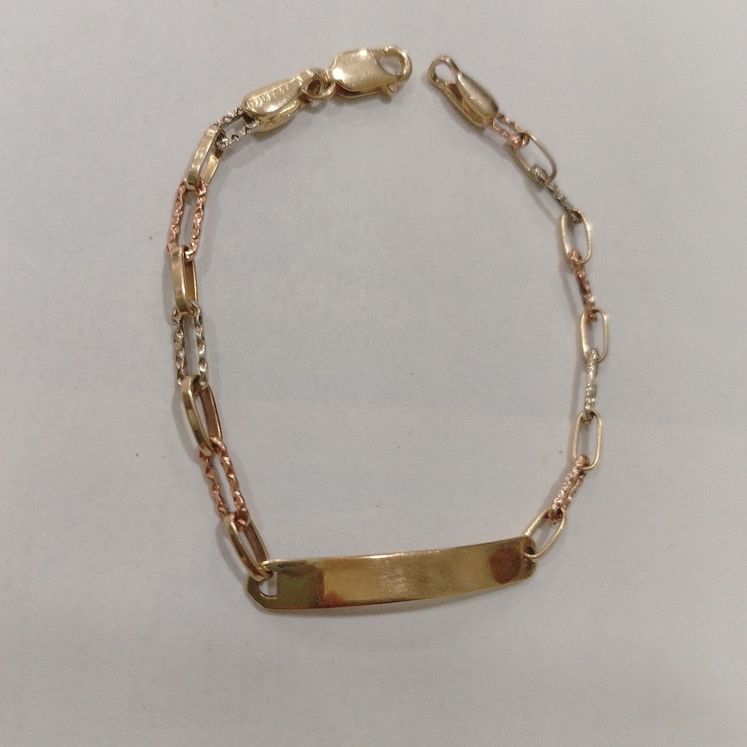 ESCLAVA ORO 14 K 3,10 GRMS (SEMINUEVO)