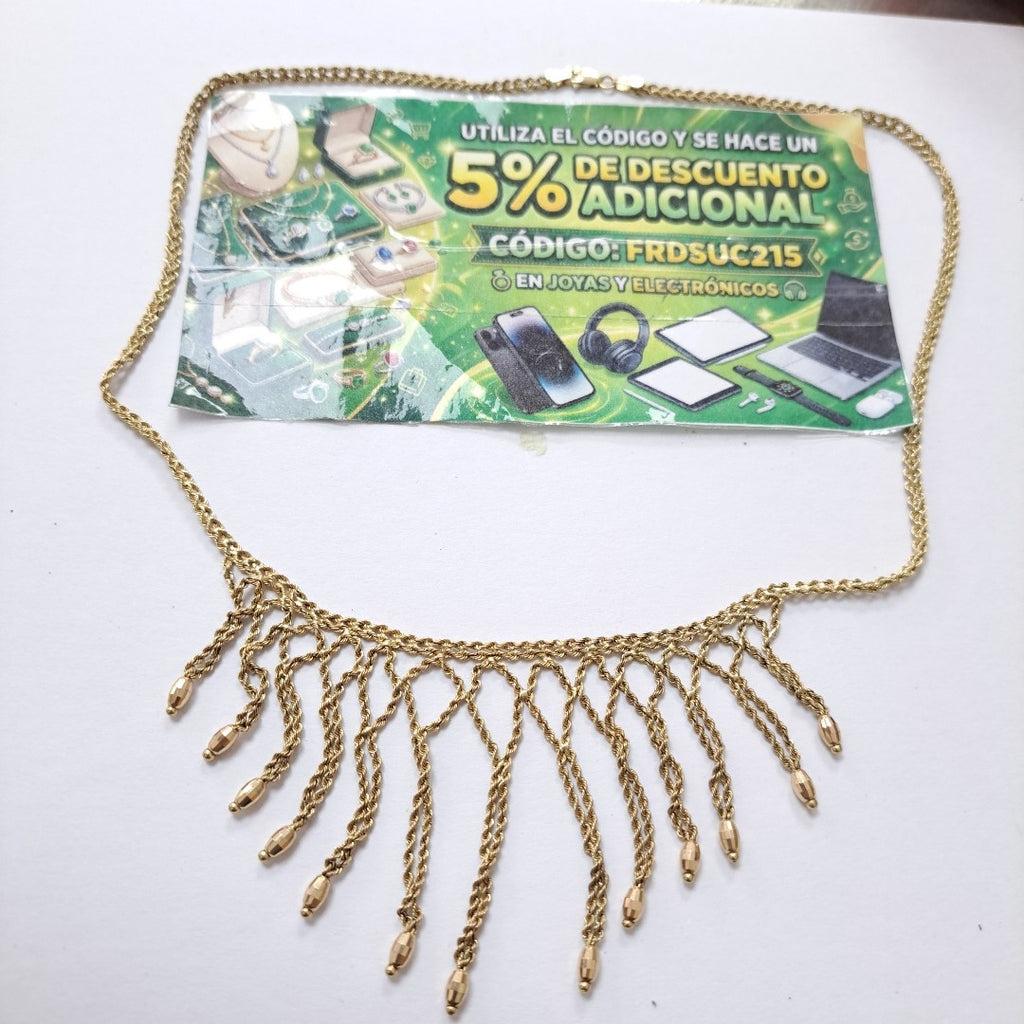 GARGANTILLA ORO 10 K 6.1 GRMS (SEMINUEVO)