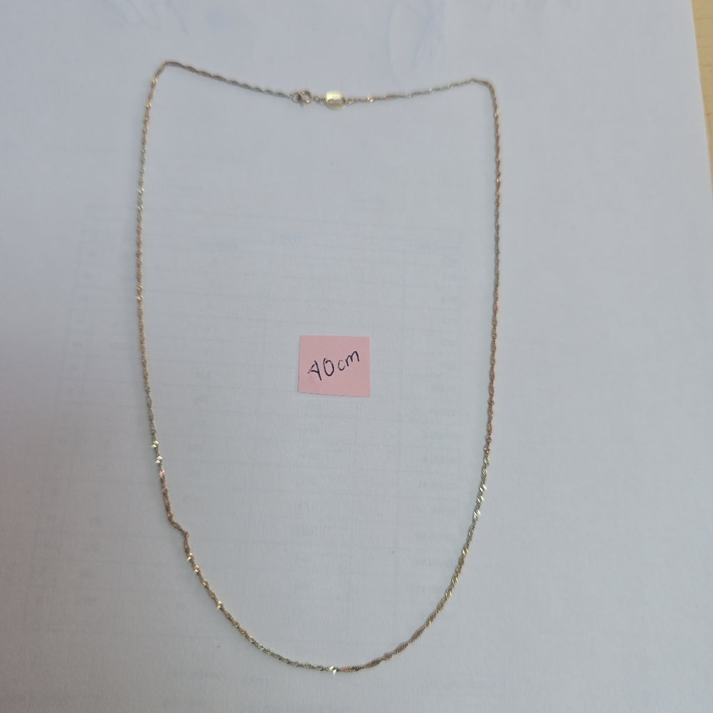 CADENA ORO 10 K 0.8 GRMS (SEMINUEVO)